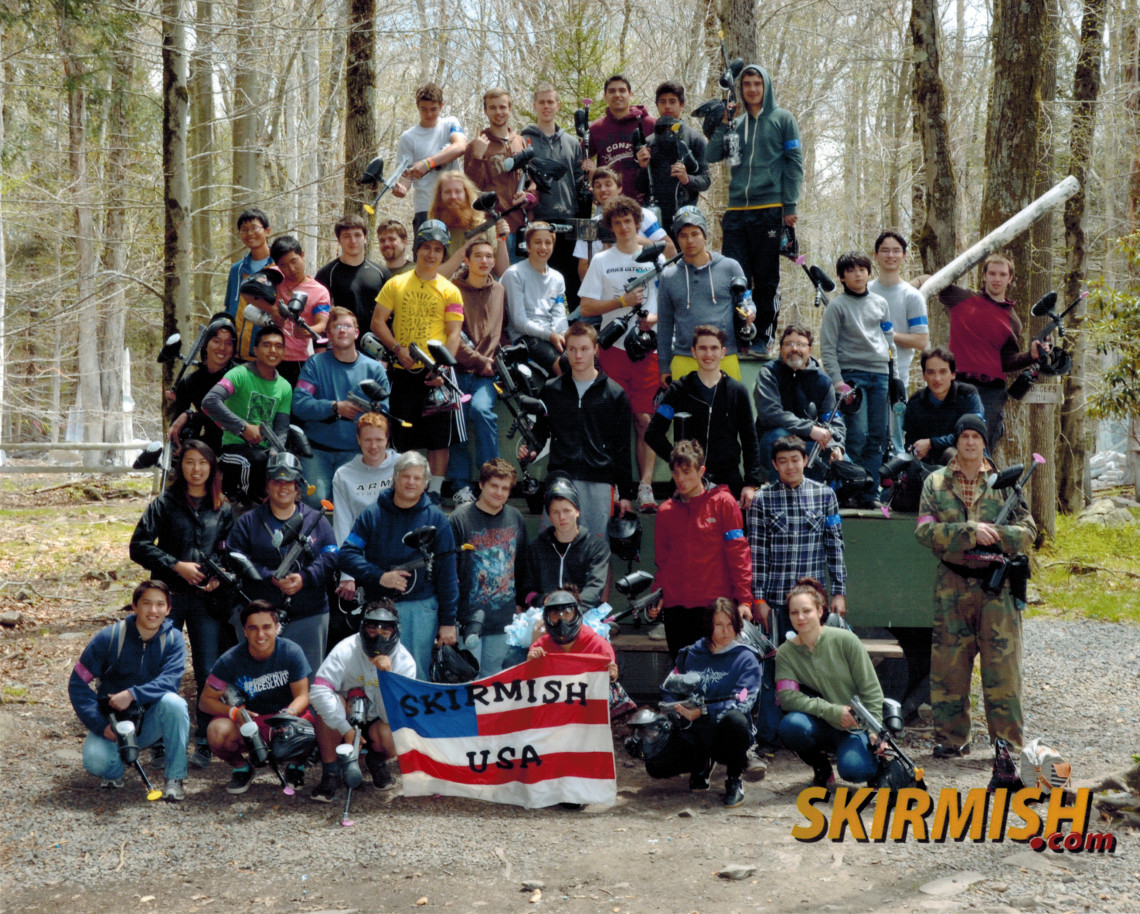 Photo of all the 2014 Shehaqua Paintball players